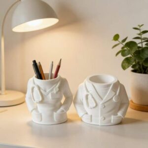 Ceramic pen holder